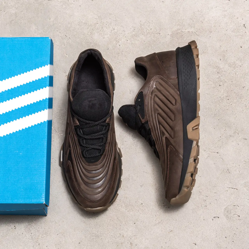 Мужские кожаные кроссовки Originals Ozelia Brown Київ - зображення 7