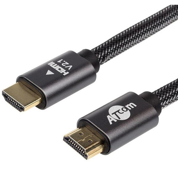 Кабель Atcom Premium HDMI-HDMI V 2.1 (M/M) 3 м Black (AT23783) (Код товару:34123) Харків - зображення 1