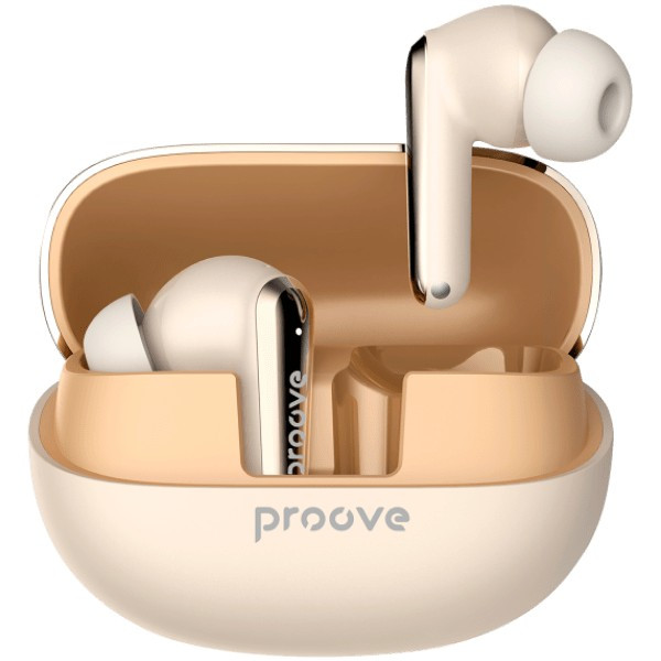 Bluetooth-гарнітура Proove Blitz TWS with ANC Beige (TWBL00010007) (Код товару:38298) Харків - зображення 1