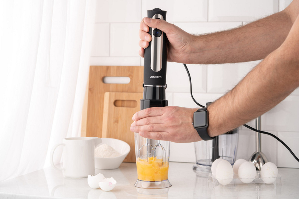 Блендер погружной Ardesto HBG-800BDWHСH 800 Вт черный Київ - зображення 5