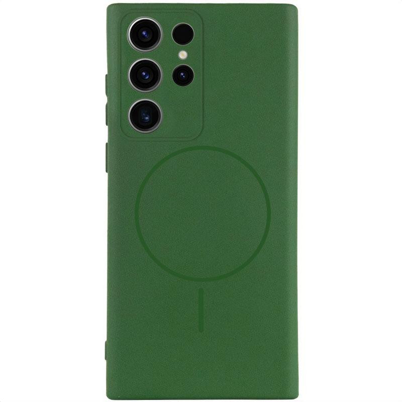 Чехол Silicone Cover Lakshmi Full Camera (AA) with MagFit для Samsung Galaxy S23 Ultra Херсон - изображение 1