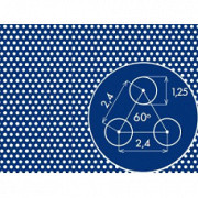 Перфорированный лист сталь 1,0х1000х2000 Киев