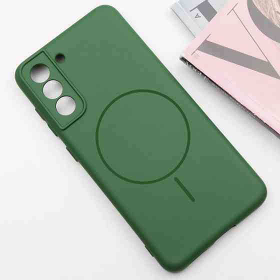 Чехол Silicone Cover Lakshmi Full Camera (AA) with Magnetic Fit для Samsung Galaxy S21 FE Херсон