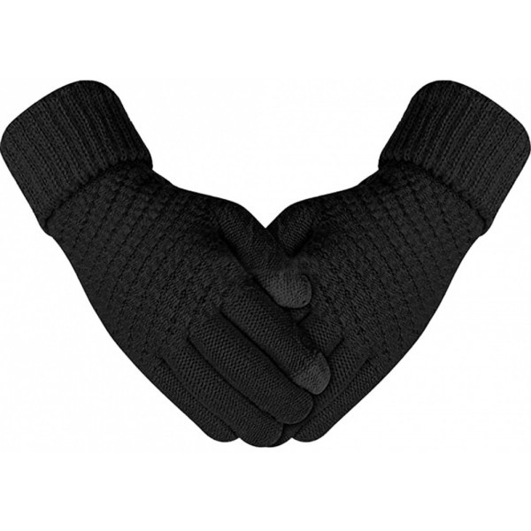 Рукавички для сенсорних екранів з плетінням ArmorStandart Braid Black Харьков - изображение 4