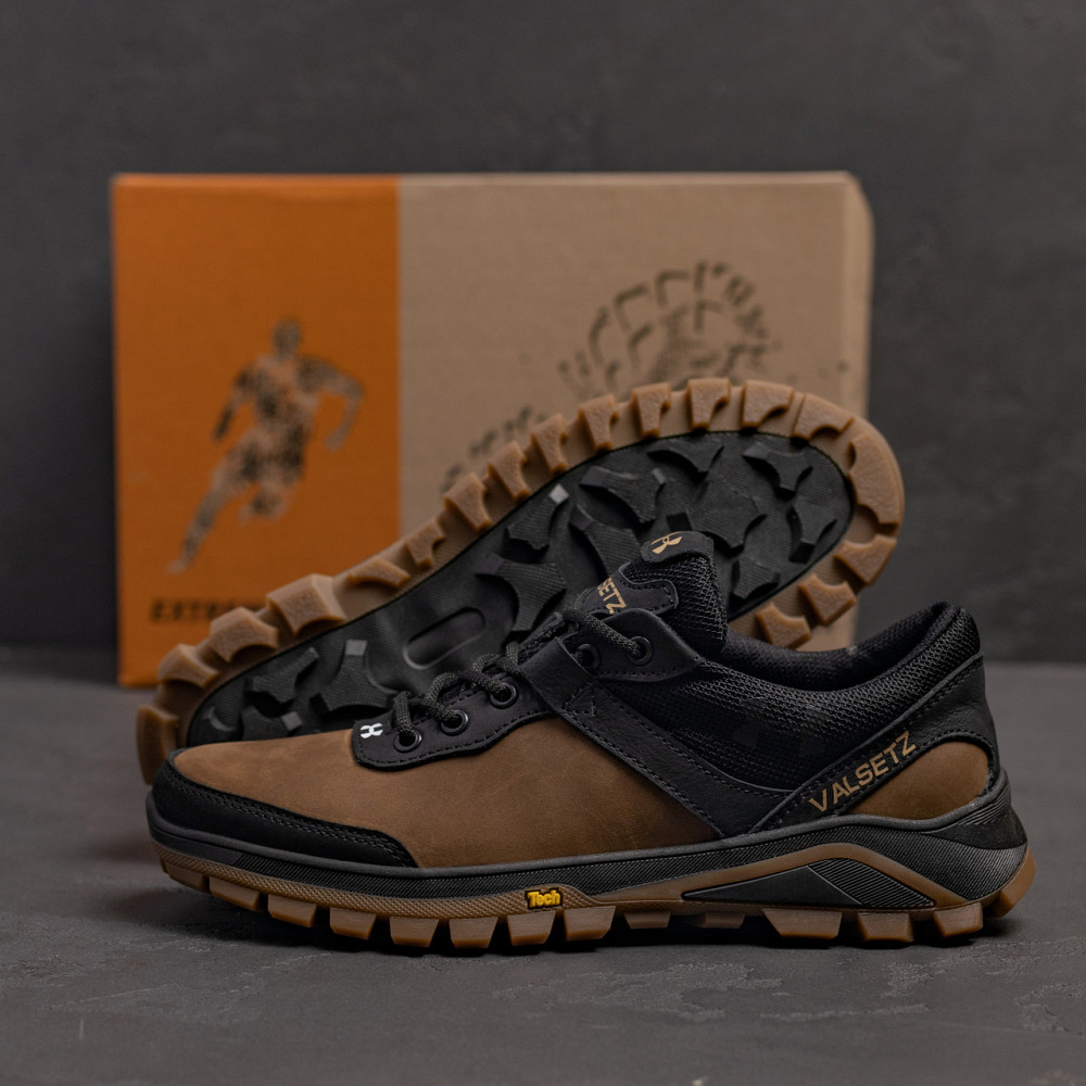 Мужские кожаные кроссовки Valsetz Olive Originals Київ - зображення 10