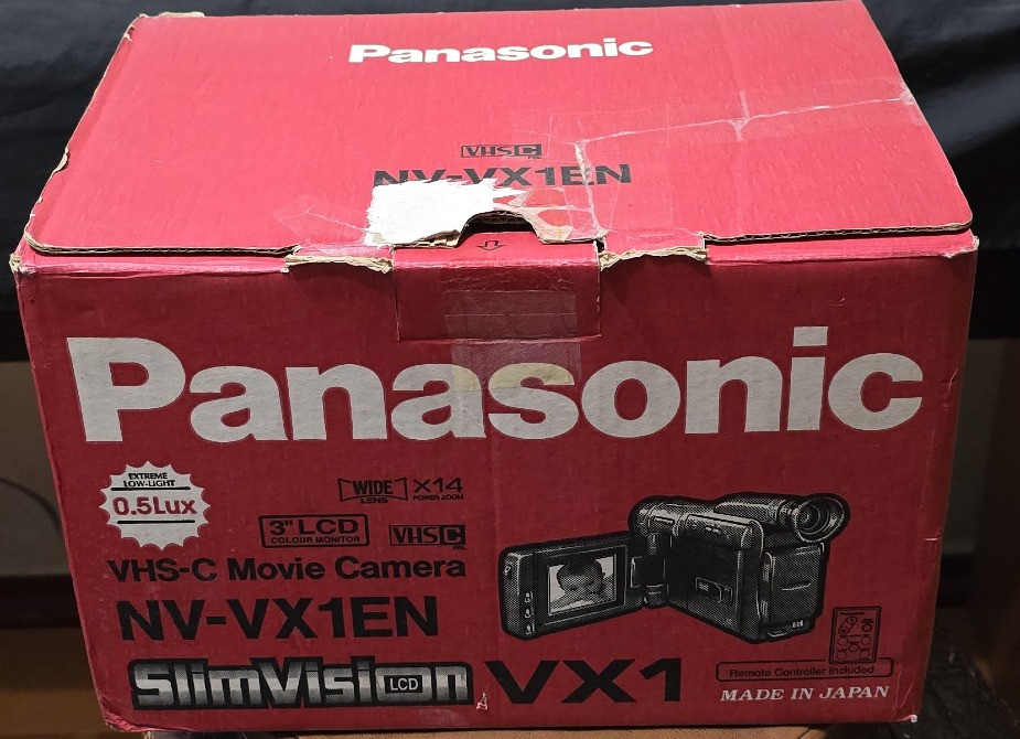 Видеокамера Panasonic NV-VX1 VHS-C (Box) + новый, запечатанный адаптер и запечатанная кассета JVC V Одесса - изображение 4