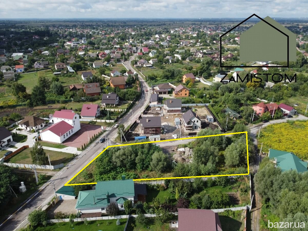 Продаж ділянки 25 соток в селі Гнідин (Гнедин). Вулиця Франка, та Заводська !!! В зоні 300 метрів :з Бориспіль - зображення 2