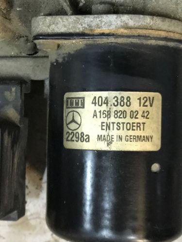Бу моторчик дворников Mercedes Benz W168, A1688200242 Кропивницький - зображення 2