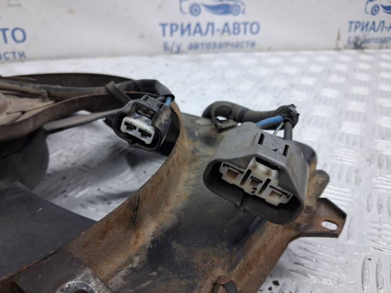 Диффузор с вентилятором радиатора Mitsubishi Outlander CU 2.4 БЕНЗИН 4G69 2003 (б/у) Київ - зображення 4