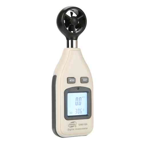Цифровой анемометр 0,1-30м/с, -10-45°C BENETECH GM816A Харків