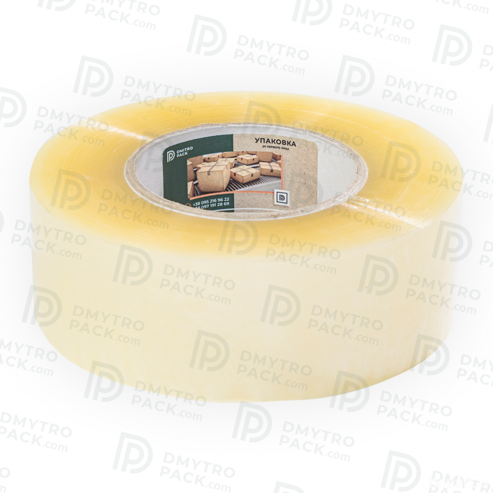 Скотч 36 шт 300 м 48 мм прозрачный (клейкая лента) упаковочный односторонний Херсон - зображення 9