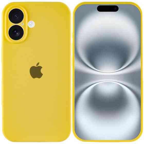Чехол Silicone Case Full Camera Protective (AA) для Apple iPhone 16 Plus (6.7") Херсон
