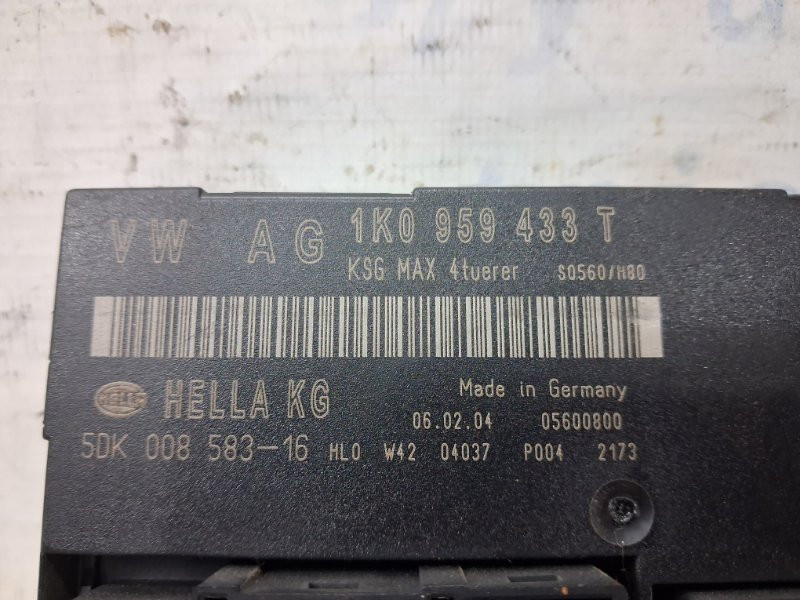 Блок комфорта Volkswagen Caddy 2K 1.9 DIESEL BJB 2003 (б/у) Київ - зображення 4