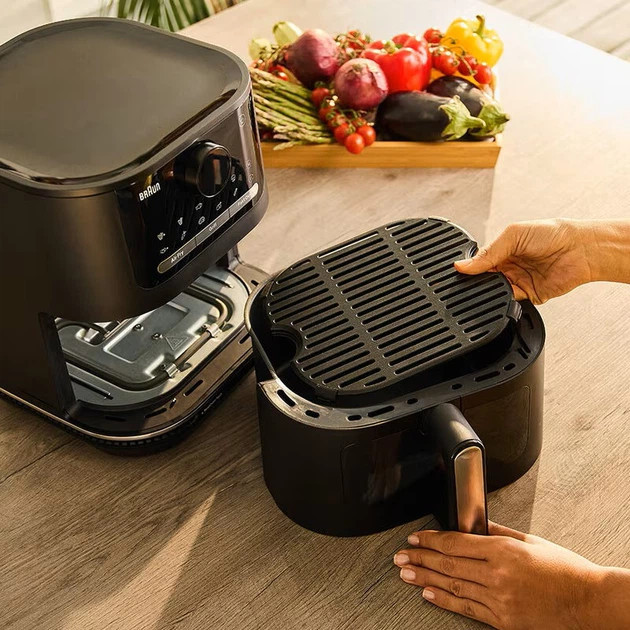 Мультипечь Braun MultiFry 5 HF5075IBK 6 л 2000 Вт черная Київ - зображення 5