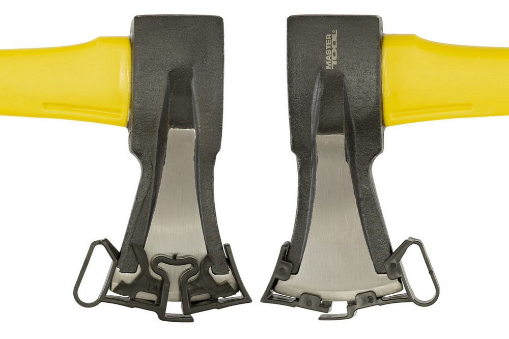 Топор-колун MASTERTOOL 2200 г HRC 50 рукоятка фиберглассовая 875 мм 05-0209 Харків - зображення 4