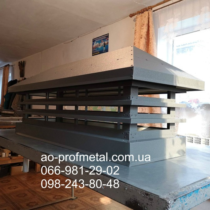 Колпак на дымоход с жалюзи. Киев - изображение 8