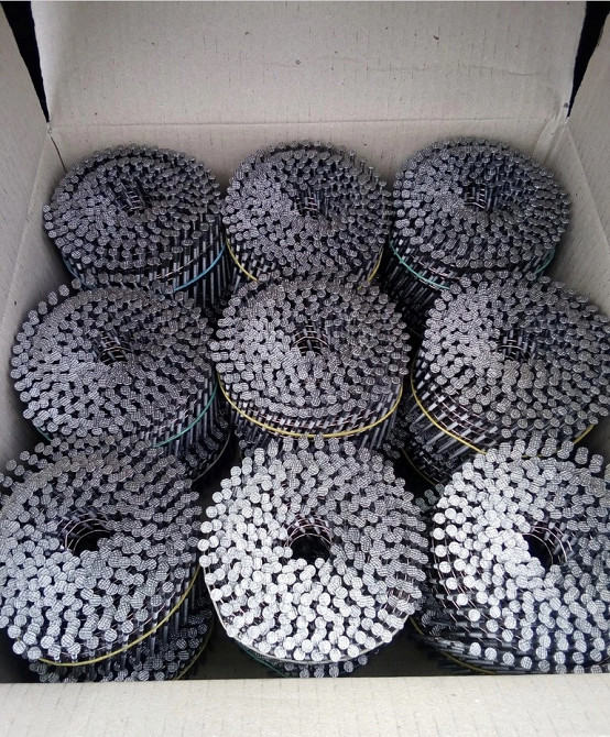 Барабанний цвях CNW 2.1*38 з насічкою для піддонів Житомир - зображення 2