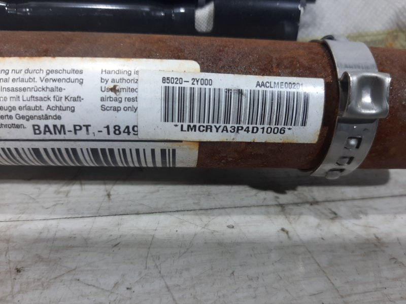 Airbag потолка(шторка) правый Hyundai IX35 LM 2.0 DIESEL 2009 (б/у) Київ - зображення 4