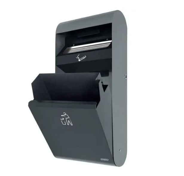 Прямоугольная пепельница Probbax 17л Темно-серая Київ - зображення 2