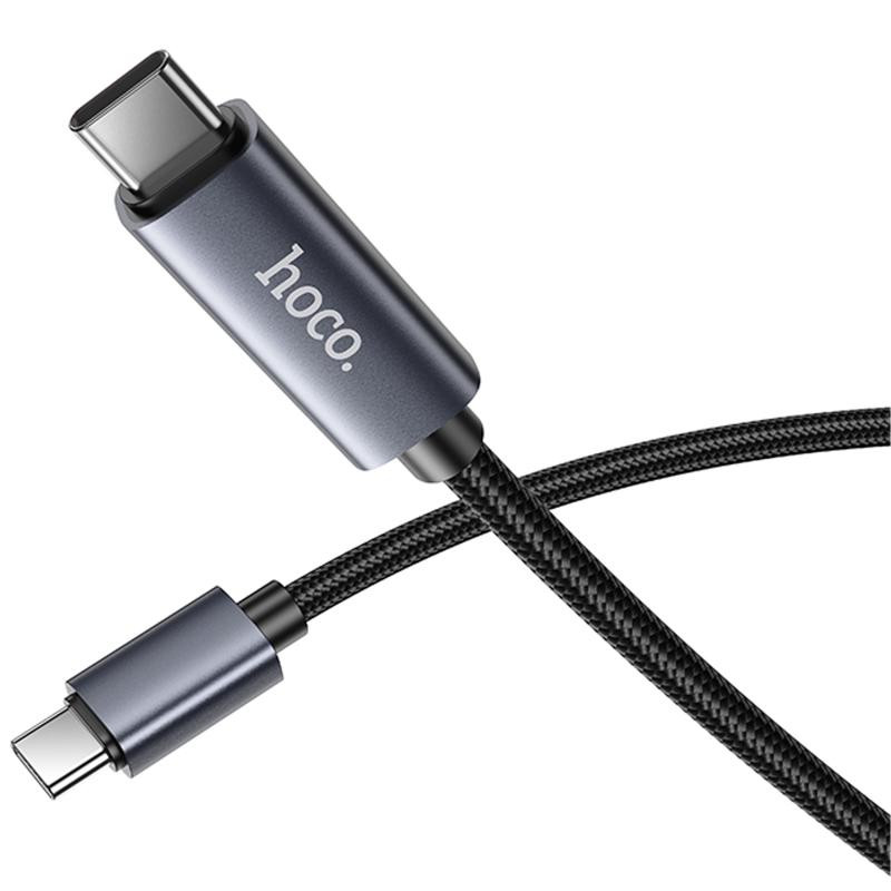 Дата кабель Hoco X112 Favor with display Type-C to Type-C 60W (1m) Херсон - изображение 4