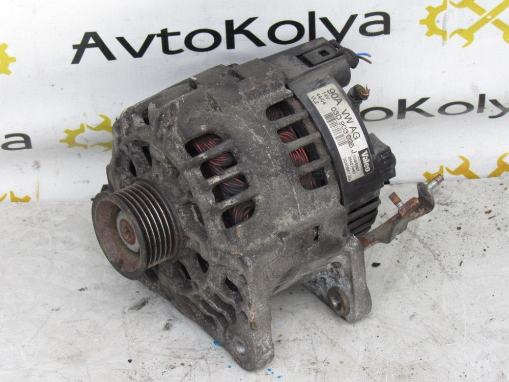 Генератор Skoda Fabia 1.2 бензин 2004-2007 (03D903025J) Ковель - зображення 1