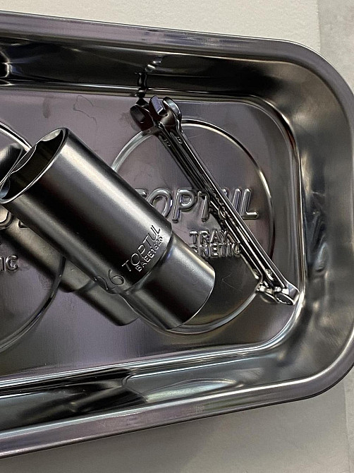 Поддон магнитный прямоугольный TOPTUL 240x140x42 мм JJAF2414 Харьков - изображение 6