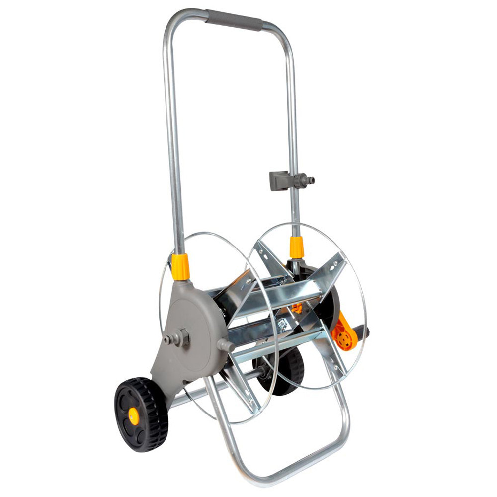 Катушка металлическая для шланга до 60 м + 2 коннектора Plus HoZelock 2437 Киев - изображение 1