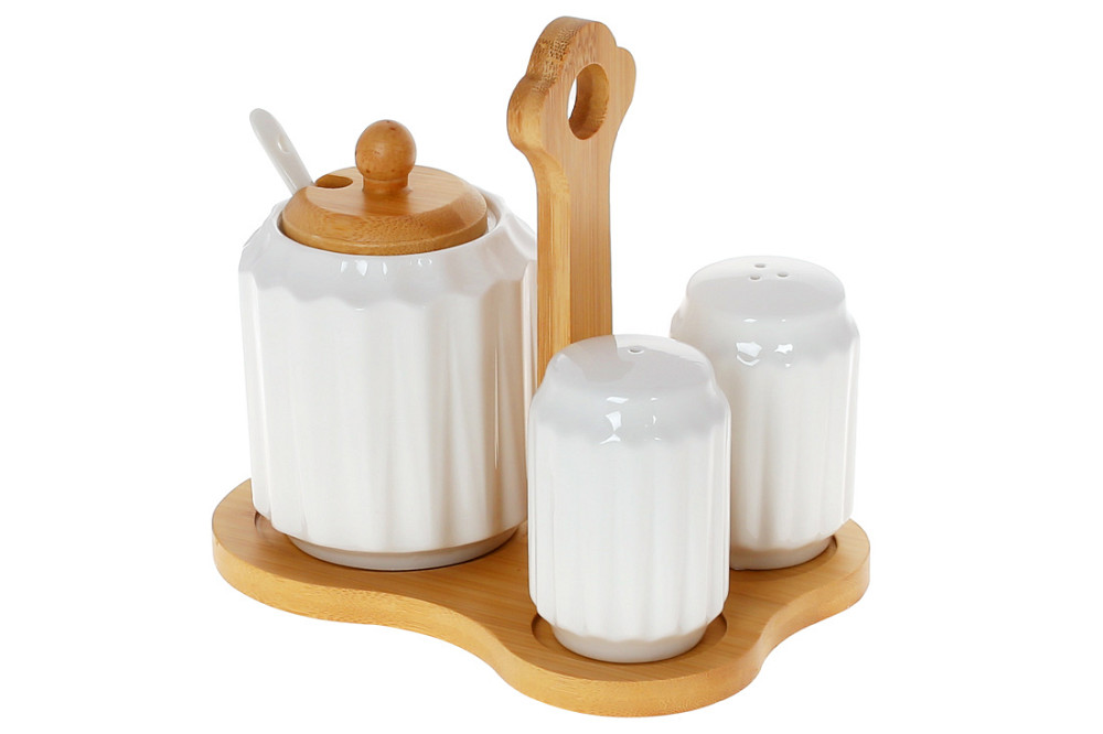 Набір для спецій Bona Di Naturel 289-378 6 предметів Київ - зображення 1