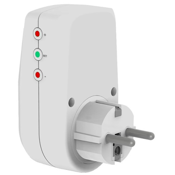 Реле напруги ColorWay (16A/3680W) 150V-210V/230V-280V DS2 Black/White (CW-VR16-02D) Харків - зображення 4