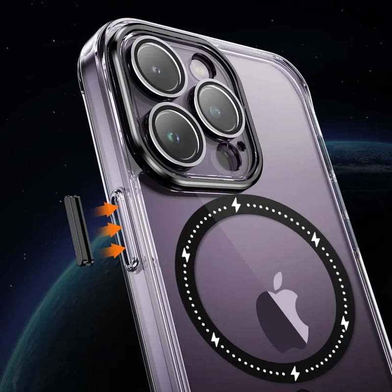 Чехол TPU+PC Colorful with Magnetic Fit для Apple iPhone 14 Pro (6.1") Херсон - изображение 6
