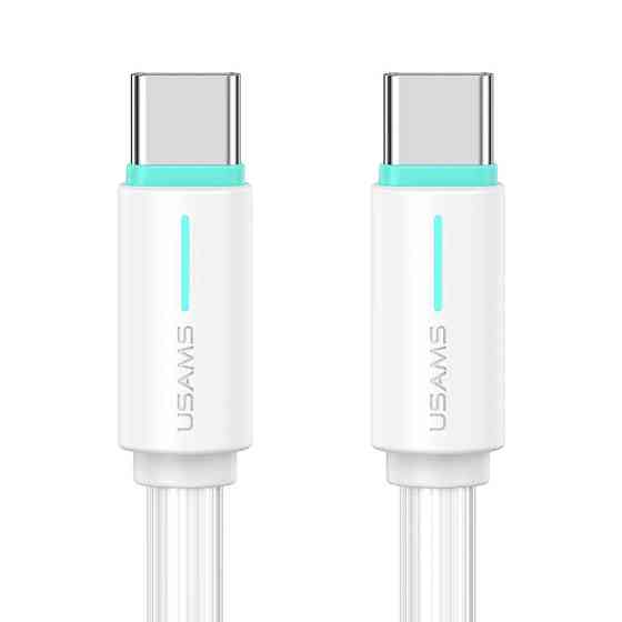Дата кабель Usams US-SJ734 Bicolor Charging YR Ser. Type-C to Type-C 60W (1m) Херсон