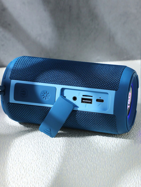 Колонка портативная Bluetooth T&G TG656 blue синяя Київ - зображення 4