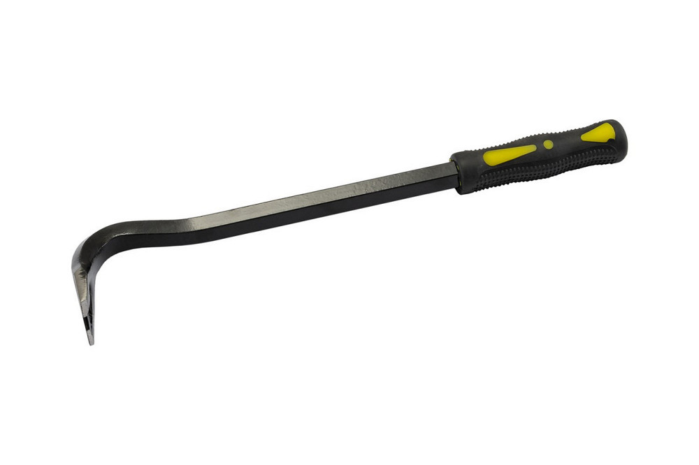 Гвоздодер MASTERTOOL Ø 16 мм 350 мм рукоятка с TPR покрытием 03-2350 Харків - зображення 1