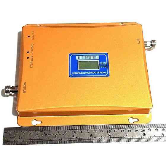 GSM усилитель мобильного сигнала двухдиапазонный SL-1770-GD 900/1800 МГц, 300-400 кв. м. Дніпро