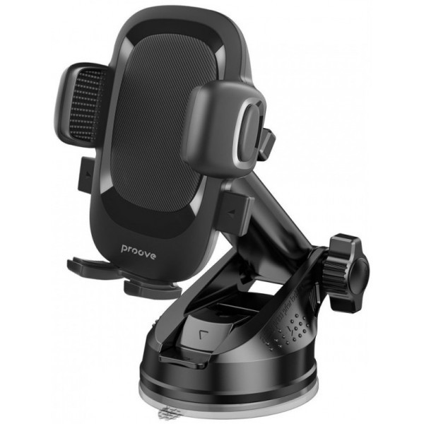 Автомобільний тримач Proove Ellipse Suction Type Car Mount Black (CHES00000001) (Код товару:38166) Харьков - изображение 1