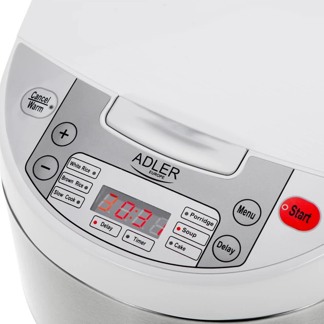 Мультиварка Adler AD 6420 700 Вт белая Київ - зображення 5