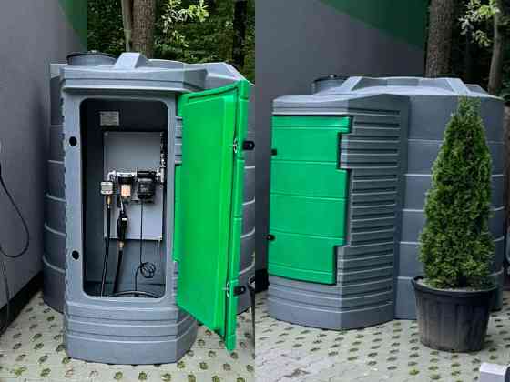 Двохстінні резервуари Metria 2500л, 5000л, 9000л для дизпалива Луцк
