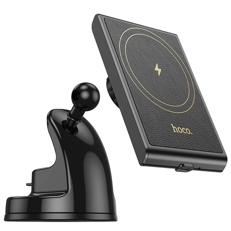 Автодержатель с БЗУ Hoco HW20 Precious (center console) Херсон - зображення 5