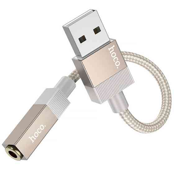 Переходник Hoco UPA32D Clever USB to 3.5mm Херсон