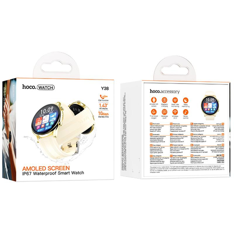 Смарт-часы Hoco Smart Watch Y38 Smart sports watch (call version) Херсон - изображение 2