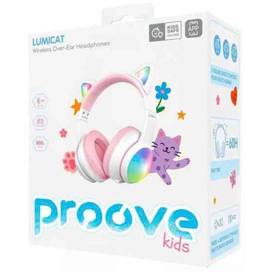 Bluetooth-гарнітура Proove Kids LumiCat (APP) Pink (HPLC0001AP27) Харків
