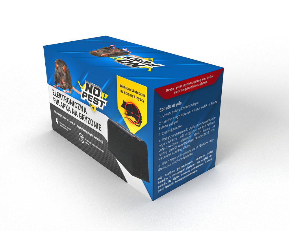 Электронная крысоловка NOPest SX-5045 черная Одеса - зображення 8
