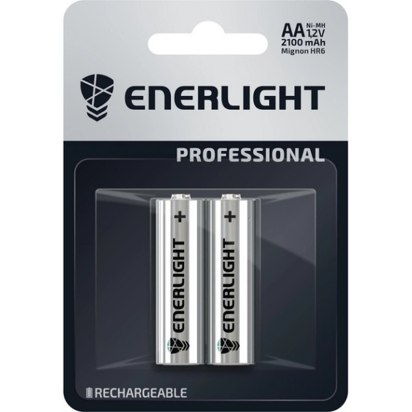 Акумулятори ENERLIGHT Professional AA 2100mAh BLI 2 шт Харків - зображення 1