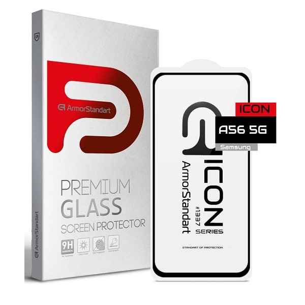 Захисне скло ArmorStandart Icon для Samsung A56 5G A556 Black (ARM82614) (Код товару:39739) Харків - зображення 1