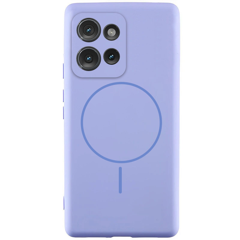 Чехол Silicone Cover Lakshmi Full Camera (AA) with MagFit для Motorola Moto G75 5G Херсон - изображение 1