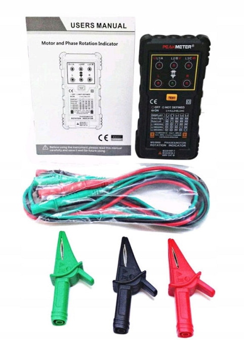 Тестер чередования фаз PeakMeter PM5900 Харків - зображення 10