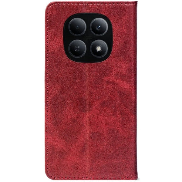 Чохол-книжка Crazy Horse Clasic для Xiaomi Redmi Note 15 5G/Poco M8 5G Red Wine (Strong) Харків - зображення 2