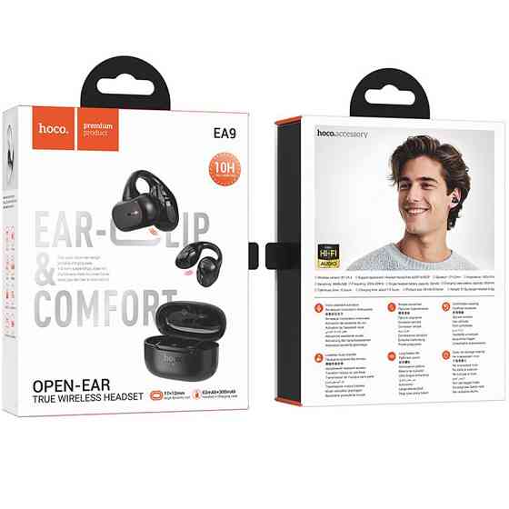 Беспроводные TWS наушники Hoco EA9 Clear sound clip-on Херсон