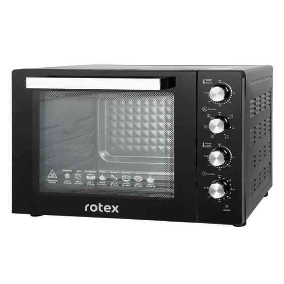 Печь электрическая Rotex ROT655-B2G 60 л черная Киев
