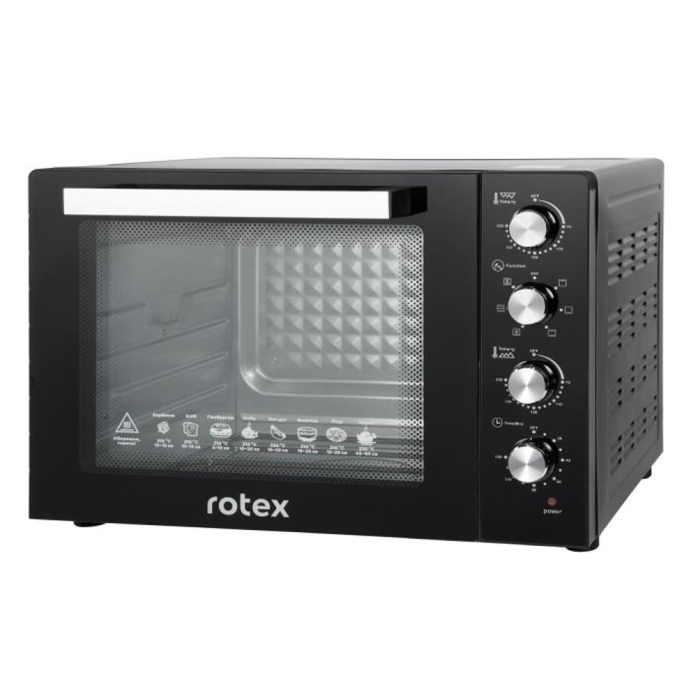 Печь электрическая Rotex ROT655-B2G 60 л черная Киев - изображение 4